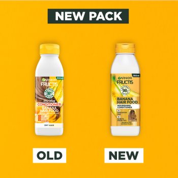 Garnier Fructis Banana Hair Food balsam hranitor pentru par uscat - imagine 3